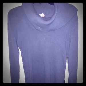 Sexy cowl neck sweater dress